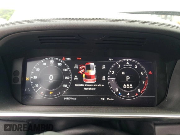 2019 Land Rover Range Rover z VIN SALGS5RE6KA548465, wystawiony jako Copart lot #66166074 z przebiegiem 43 174 mil mil oraz Szkoda całkowita • Salvage title. Historia ofert i sprzedaży dostępna na DreamBid. Obrazek 9.