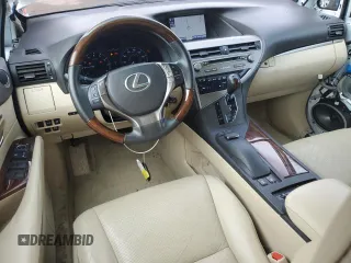 2015 Lexus RX 350 with VIN 2T2BK1BA1FC326379, listed as a Copart auction lot 50352445 with 145,804 mi miles and Salvage Title. Bid and sale history available at DreamBid. Image 8.