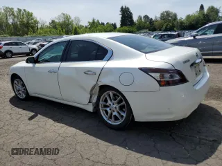 2013 Nissan Maxima S with VIN 1N4AA5AP5DC840795, listed as a Copart auction lot 57712115 with 187,516 mi miles and Salvage title. Bid and sale history available at DreamBid. Image 2.