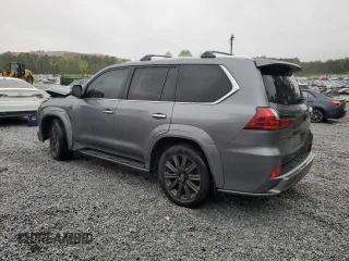 2016 Lexus LX 570 with VIN JTJHY7AX0G4192598, listed as a Copart auction lot 51861185 with 118,710 mi miles and Salvage Title. Bid and sale history available at DreamBid. Image 2.