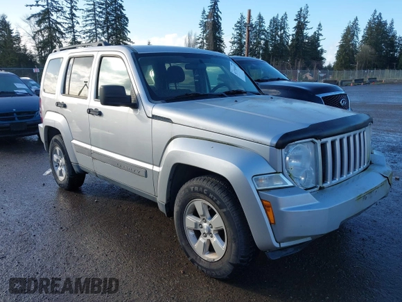 2010 Jeep Liberty Sport with VIN 1J4PN2GK0AW153442, listed as a IAAI auction lot 41732415 with 206,834 mi miles. Bid and sale history available at carsss.com. Image 1.
