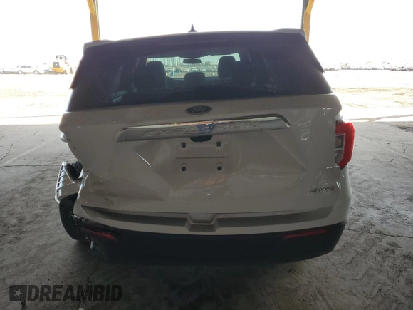 2023 Ford Explorer with VIN 1FMSK8BB5PGA00864, listed as a Copart auction lot 82433904 with 13,366 mi miles and Salvage Title. Bid and sale history available at carsss.com. Image 6.