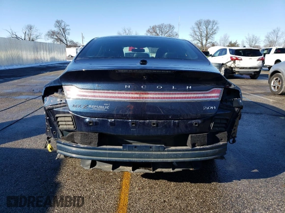 2017 Lincoln MKZ Hybrid Premiere with VIN 3LN6L5KUXHR639802, listed as a Copart auction lot 88118845 with 122,111 mi miles and Salvage Title. Bid and sale history available at DreamBid. Image 6.