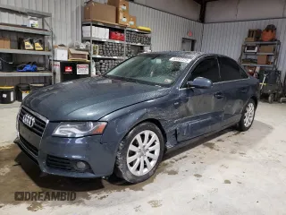 2010 Audi A4 2.0T Premium Plus with VIN WAUFFAFL4AN004182, listed as a Copart auction lot 50492375 with 183,929 mi miles and Salvage Title. Bid and sale history available at carsss.com. Image 1.