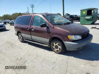 1998 Toyota Sienna LE with VIN 4T3ZF13C6WU021800, listed as a Copart auction lot 50575625 with 225,106 mi miles and Salvage Title. Bid and sale history available at DreamBid. Image 4.