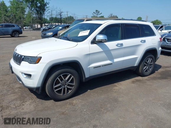 2019 Jeep Grand Cherokee Limited with VIN 1C4RJFBG8KC593755, listed as a IAAI auction lot 42500849 with 287,858 mi miles and . Bid and sale history available at DreamBid. Image 17.