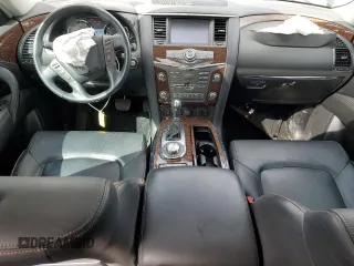 2020 Nissan Armada SL with VIN JN8AY2NC3L9621930, listed as a Copart auction lot 87659145 with 48,285 mi miles and Salvage Title. Bid and sale history available at carsss.com. Image 8.