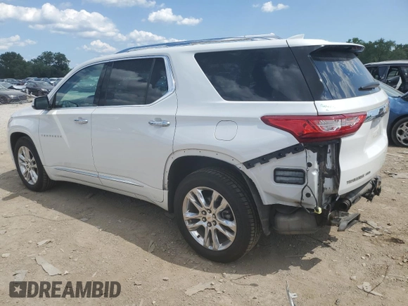 2018 Chevrolet Traverse High Country with VIN 1GNEVKKWXJJ105278, listed as a Copart auction lot 62791464 with 67,487 mi miles and Salvage Title. Bid and sale history available at carsss.com. Image 2.