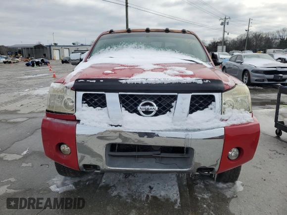 2005 Nissan Titan SE with VIN 1N6AA07B95N510959, listed as a Copart auction lot 46079125 with 376,245 mi miles and Clean Title. Bid and sale history available at carsss.com. Image 5.