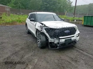 2022 Ford Explorer ST-Line с VIN 1FMSK8KH6NGB68014, выставлен на аукционе Copart как лот 57869785 с пробегом 69 076 миль миль и Списание • Salvage title. История ставок и продаж доступна на DreamBid. Изображение 16.