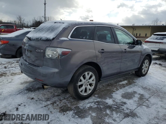 2009 Mazda CX-7 Grand Touring z VIN JM3ER29L990221136, wystawiony jako Copart lot #45233915 z przebiegiem 156 676 mil mil oraz Czysty tytuł • Clean title. Historia ofert i sprzedaży dostępna na DreamBid. Obrazek 3.