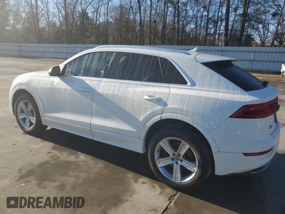 2019 Audi Q8 Premium z VIN WA1AVAF16KD010811, wystawiony jako Copart lot #42600195 z przebiegiem 42 385 mil mil oraz Czysty tytuł • Clean title. Historia ofert i sprzedaży dostępna na DreamBid. Obrazek 2.