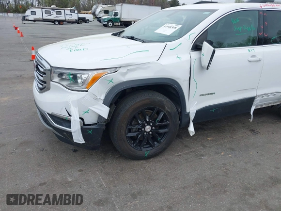 2018 GMC Acadia SLT with VIN 1GKKNMLS7JZ119339, listed as a IAAI auction lot 41948558 with 123,187 mi miles and . Bid and sale history available at carsss.com. Image 6.