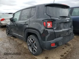 2020 Jeep Renegade Sport with VIN ZACNJAAB8LPL87630, listed as a Copart auction lot 43628295 with 52,320 mi miles and Salvage Title. Bid and sale history available at carsss.com. Image 2.