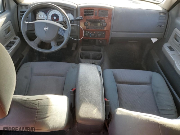2005 Dodge Dakota SLT with VIN 1D7HW48N95S309900, listed as a Copart auction lot 49467875 with 161,194 mi miles and Salvage Title. Bid and sale history available at carsss.com. Image 8.