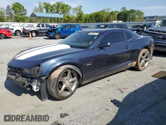 2013 Chevrolet Camaro LT z VIN 2G1FB1E39D9175378, wystawiony jako Copart lot #52809875 z przebiegiem 112 185 mil mil oraz Szkoda całkowita • Salvage title. Historia ofert i sprzedaży dostępna na DreamBid. Obrazek 1.