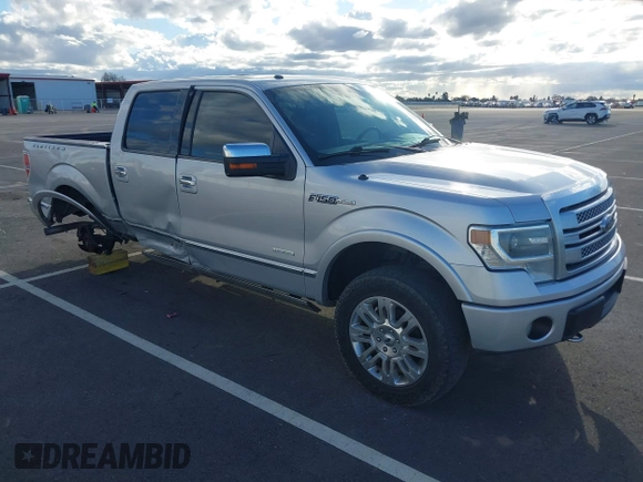 2014 Ford F-150 XL with VIN 1FTFW1ET8EFB76414, listed as a IAAI auction lot 41526371 with 150,272 mi miles. Bid and sale history available at carsss.com. Image 1.