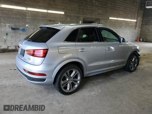 2016 Audi Q3 Prestige with VIN WA1GFCFS8GR016986, listed as a Copart auction lot 60787215 with 125,866 mi miles and Salvage title. Bid and sale history available at DreamBid. Image 3.