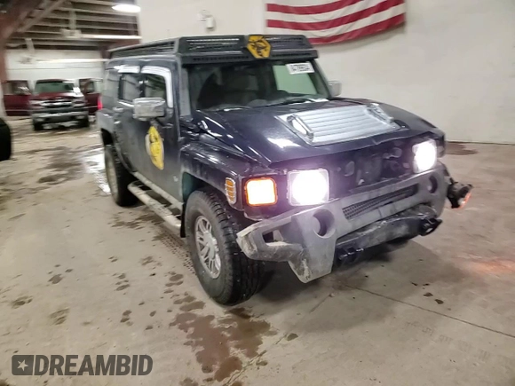 2007 Hummer H3 SUV with VIN 5GTDN13E778142883, listed as a Copart auction lot 84789934 with 102,402 mi miles and Clean Title. Bid and sale history available at DreamBid. Image 12.