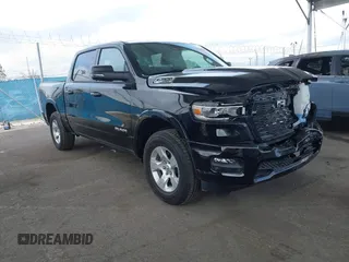 2025 Ram 1500 Big Horn with VIN 1C6RRFFG7SN506037, listed as a IAAI auction lot 41915215 with 2,137 mi miles. Bid and sale history available at carsss.com. Image 1.