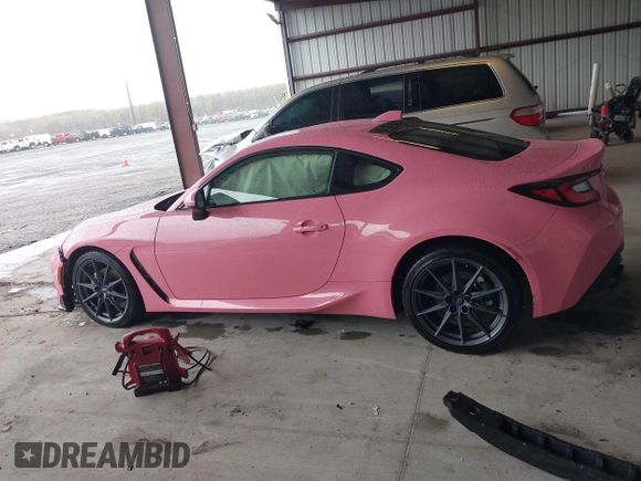 2024 Subaru BRZ Limited with VIN JF1ZDBE10R8701179, listed as a IAAI auction lot 42028276 with 7,378 mi miles. Bid and sale history available at carsss.com. Image 14.