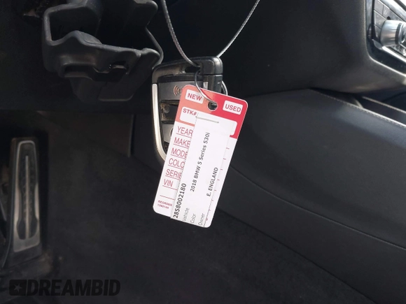2018 BMW 5 Series 530i with VIN WBAJA5C50JWA35707, listed as a IAAI auction lot 41722656 with 137,619 mi miles and . Bid and sale history available at DreamBid. Image 11.