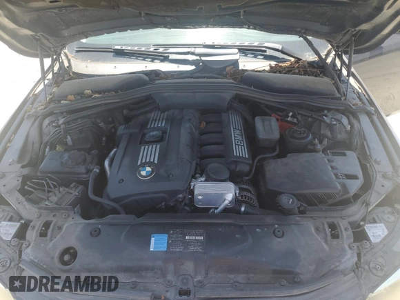 2008 BMW 5 Series 528i with VIN WBANU53548C112144, listed as a Copart auction lot 61643135 with 223,189 mi miles and Clean title. Bid and sale history available at DreamBid. Image 11.