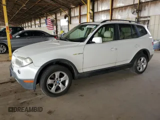 2008 BMW X3 3.0si with VIN WBXPC93478WJ18177, listed as a Copart auction lot 56006565 with 114,244 mi miles and Clean Title. Bid and sale history available at DreamBid. Image 1.
