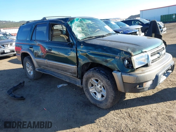 2000 Toyota 4Runner Limited z VIN JT3HN87R5Y0304836, wystawiony jako IAAI lot #41724522 z przebiegiem 344 774 mil mil oraz . Historia ofert i sprzedaży dostępna na DreamBid. Obrazek 1.