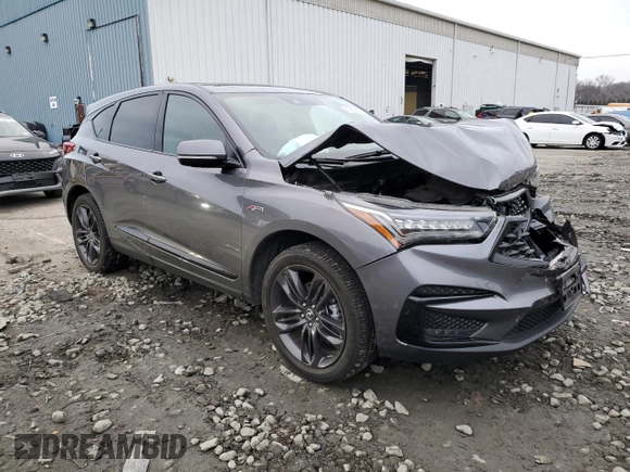 2021 Acura RDX w/A-Spec Package with VIN 5J8TC2H69ML026594, listed as a Copart auction lot 79629773 with 240,806 mi miles. Bid and sale history available at carsss.com. Image 4.