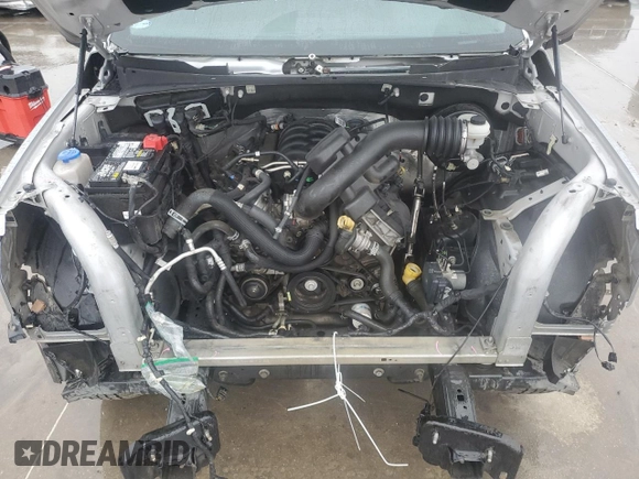 2020 Ford F-150 XL with VIN 1FTEW1C5XLKD27922, listed as a Copart auction lot 44441255 with 106,792 mi miles and Salvage Title. Bid and sale history available at carsss.com. Image 11.