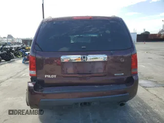 2010 Honda Pilot Touring with VIN 5FNYF3H85AB016713, listed as a Copart auction lot 47478055 with 97,275 mi miles and Salvage Title. Bid and sale history available at DreamBid. Image 6.