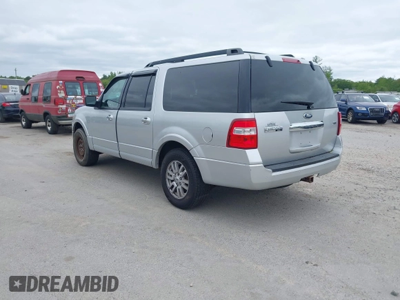 2011 Ford Expedition Max XLT with VIN 1FMJK1J54BEF15941, listed as a IAAI auction lot 42289436 with 288,050 mi miles and . Bid and sale history available at DreamBid. Image 3.