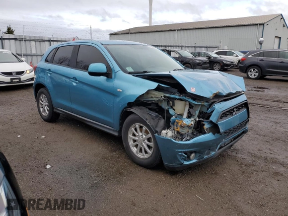 2014 Mitsubishi Outlander Sport SE with VIN 4A4AJ3AU9EE603276, listed as a Copart auction lot 81506614 with 267,913 mi miles and Salvage title. Bid and sale history available at DreamBid. Image 4.