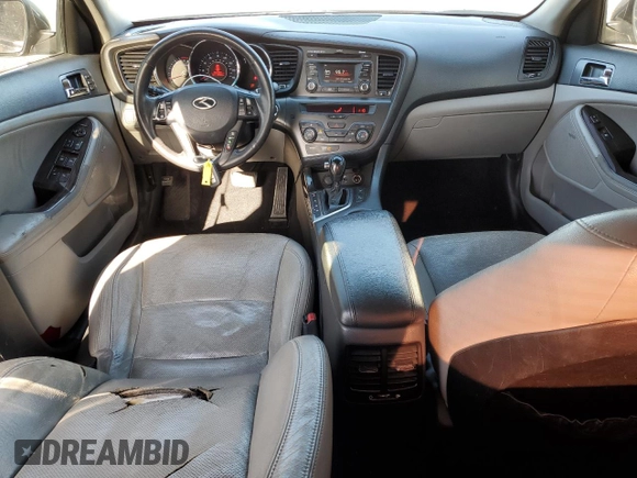 2012 Kia Optima EX with VIN 5XXGN4A62CG077224, listed as a Copart auction lot 51991515 with 199,552 mi miles and Salvage Title. Bid and sale history available at carsss.com. Image 8.