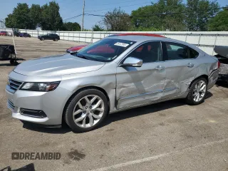 2018 Chevrolet Impala Premier with VIN 2G1125S32J9131837, listed as a Copart auction lot 65447865 with 111,726 mi miles and Salvage title. Bid and sale history available at DreamBid. Image 1.