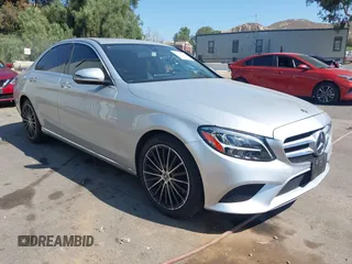 2020 Mercedes-Benz C 300 with VIN W1KWF8DB4LR579695, listed as a IAAI auction lot 42401232 with 76,765 mi miles and . Bid and sale history available at DreamBid. Image 1.