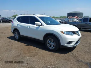 2015 Nissan Rogue SV with VIN 5N1AT2MT5FC839883, listed as a IAAI auction lot 41646958 with 154,920 mi miles. Bid and sale history available at carsss.com. Image 1.