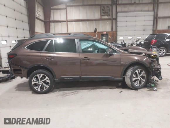 2021 Subaru Outback Limited with VIN 4S4BTAMC8M3128500, listed as a IAAI auction lot 42361689 with 29,599 mi miles and . Bid and sale history available at DreamBid. Image 14.