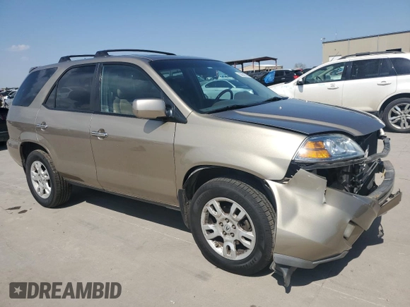 2005 Acura MDX Touring with VIN 2HNYD18935H503308, listed as a Copart auction lot 50608535 with 226,032 mi miles and Salvage Title. Bid and sale history available at carsss.com. Image 4.