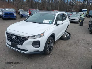 2020 Hyundai Santa Fe Limited with VIN 5NMS5CAA7LH148833, listed as a IAAI auction lot 41250252 with 59,429 mi miles. Bid and sale history available at carsss.com. Image 2.