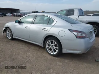 2012 Nissan Maxima SV with VIN 1N4AA5AP8CC866483, listed as a IAAI auction lot 41823966 with 93,535 mi miles and . Bid and sale history available at DreamBid. Image 3.