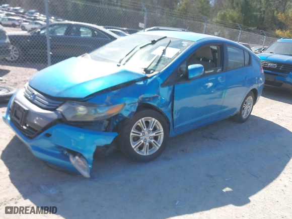 2010 Honda Insight EX with VIN JHMZE2H70AS000266, listed as a IAAI auction lot 41804751 with 236,784 mi miles. Bid and sale history available at carsss.com. Image 17.