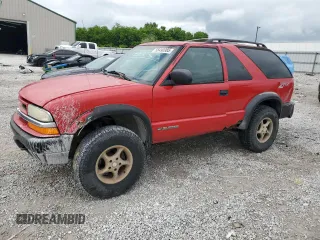 1999 Chevrolet Blazer LS z VIN 1GNCT18W3XK150385, wystawiony jako Copart lot #58490985 z przebiegiem 262 007 mil mil oraz Szkoda całkowita • Salvage title. Historia ofert i sprzedaży dostępna na DreamBid. Obrazek 1.