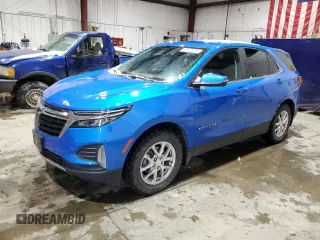 2024 Chevrolet Equinox LT with VIN 3GNAXUEG6RS106009, listed as a Copart auction lot 45371335 with 3,863 mi miles and Salvage title. Bid and sale history available at DreamBid. Image 1.