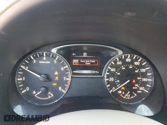 2016 Nissan Altima SV with VIN 1N4AL3AP3GC114520, listed as a Copart auction lot 41461585 with 179,038 mi miles and Salvage Title. Bid and sale history available at DreamBid. Image 9.