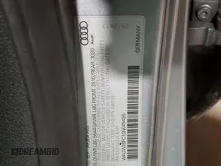 2016 Audi S7 with VIN WAUW2BFC7GN049496, listed as a Copart auction lot 88482925 with Not Provided miles and Salvage Title. Bid and sale history available at carsss.com. Image 12.