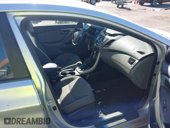 2015 Hyundai Elantra SE with VIN 5NPDH4AE0FH581281, listed as a IAAI auction lot 42762916 with 131,187 mi miles and . Bid and sale history available at DreamBid. Image 5.