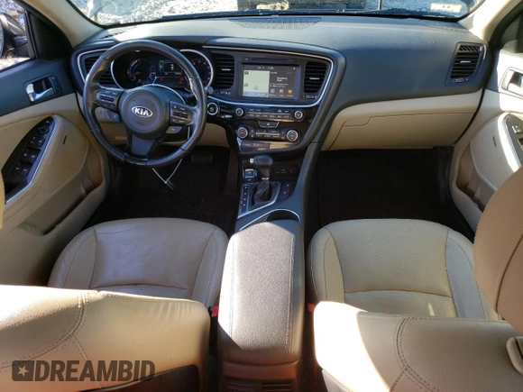 2016 Kia Optima Hybrid EX with VIN KNAGN4AD8G5092056, listed as a Copart auction lot 84051884 with 232,943 mi miles and Salvage Title. Bid and sale history available at carsss.com. Image 8.