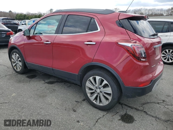 2018 Buick Encore Preferred with VIN KL4CJASB8JB625194, listed as a Copart auction lot 52187095 with 137,580 mi miles and Salvage Title. Bid and sale history available at DreamBid. Image 2.
